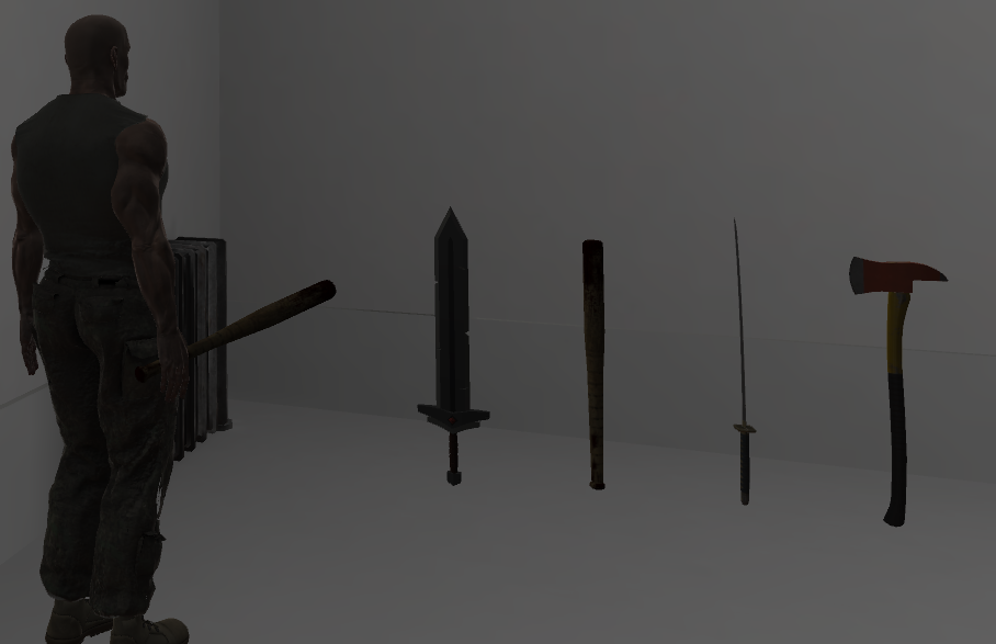 Image de certaine armes du jeu